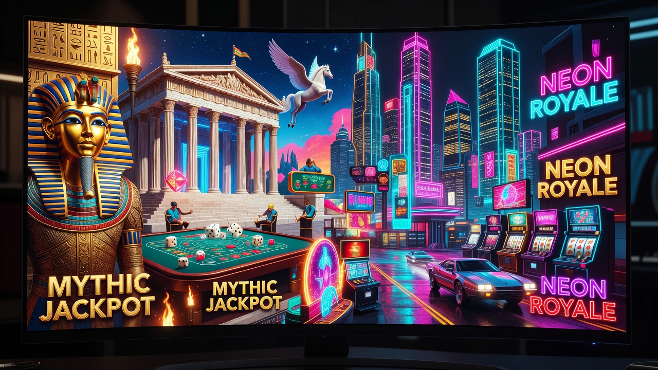 Rozmanitost herních titulů a zážitek - mezinárodní online casino